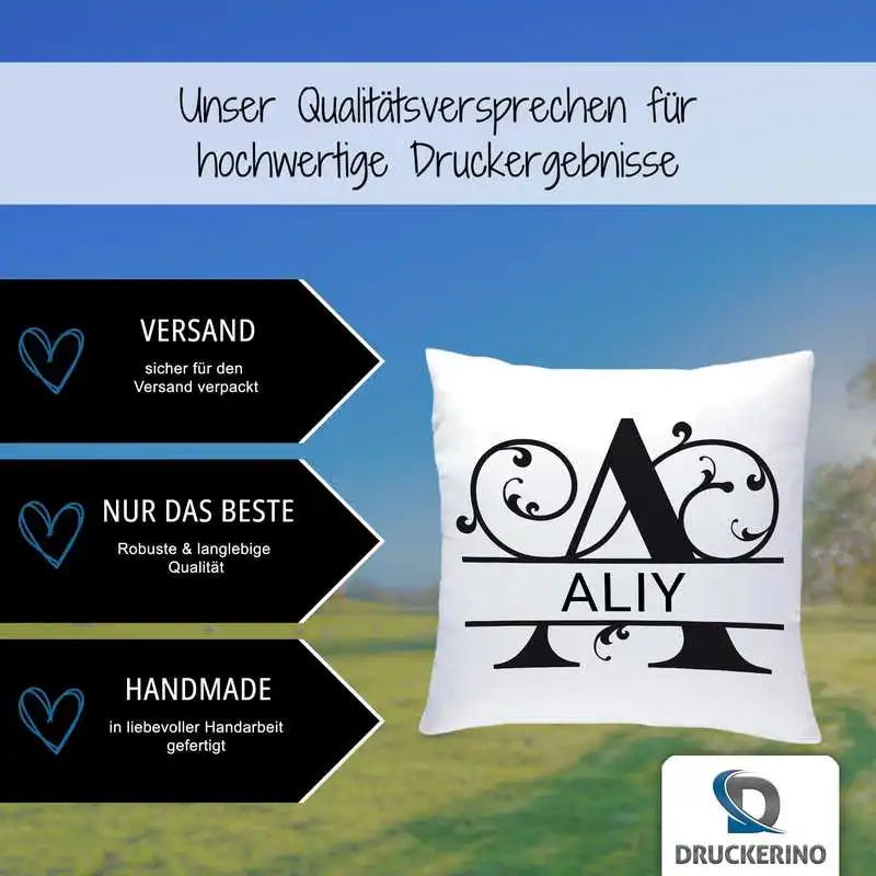 Namenskissen | Motiv 1 | Aliy Geschenkideen