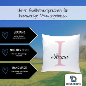 Namenskissen | Motiv 3 | Ileana Geschenkideen