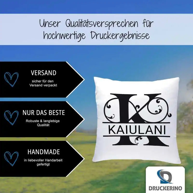 Namenskissen | Motiv 1 | Kaiulani Geschenkideen