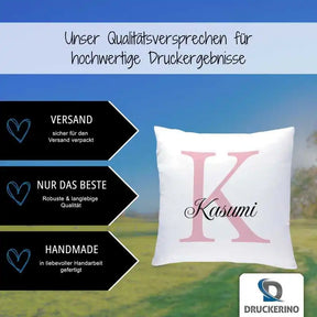 Namenskissen | Motiv 3 | Kasumi Geschenkideen