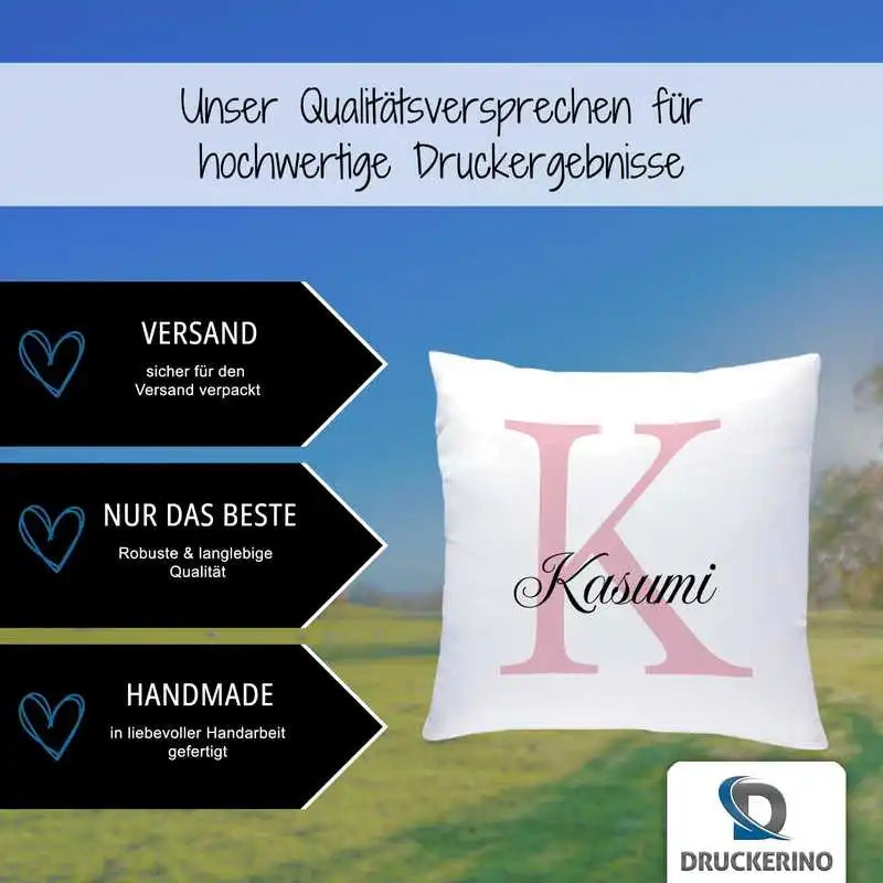 Namenskissen | Motiv 3 | Kasumi Geschenkideen