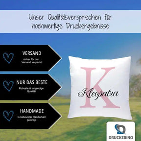 Namenskissen | Motiv 3 | Kleopatra Geschenkideen