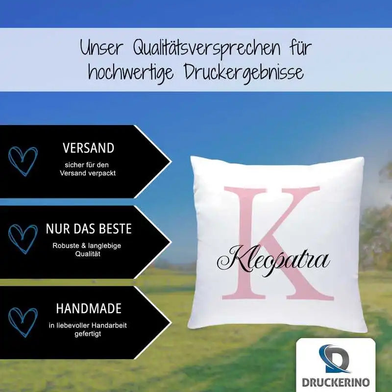 Namenskissen | Motiv 3 | Kleopatra Geschenkideen