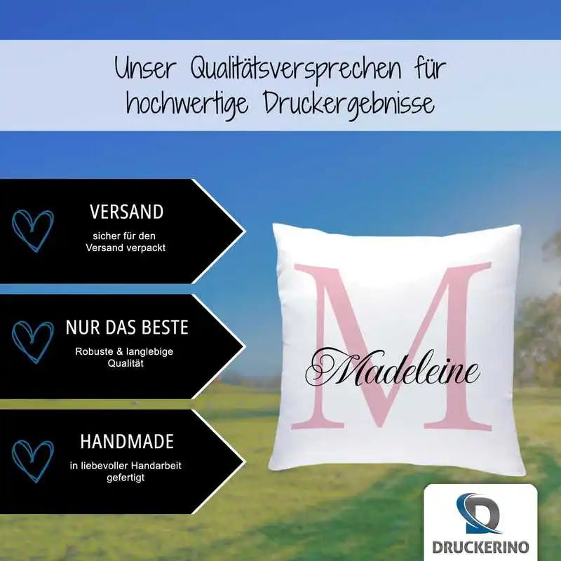 Namenskissen | Motiv 3 | Madeleine Geschenkideen