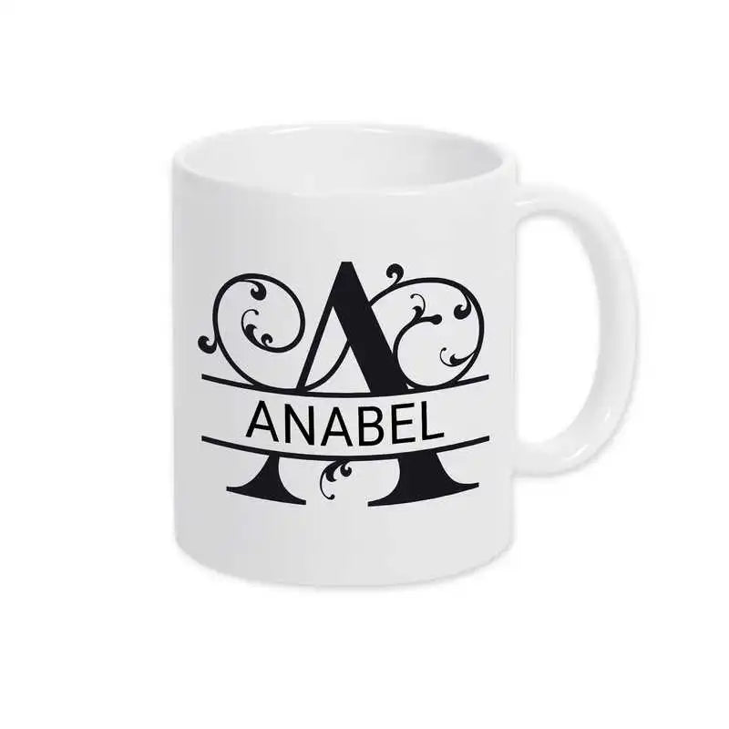 Keramik Namenstasse | Motiv 1 | Anabel Default Title Geschenke