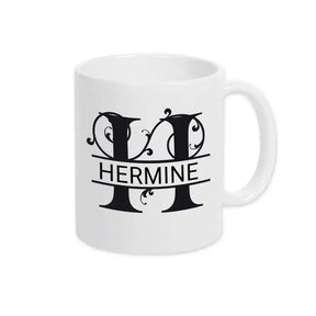 Keramik Namenstasse | Motiv 1 | Hermine Default Title Geschenke