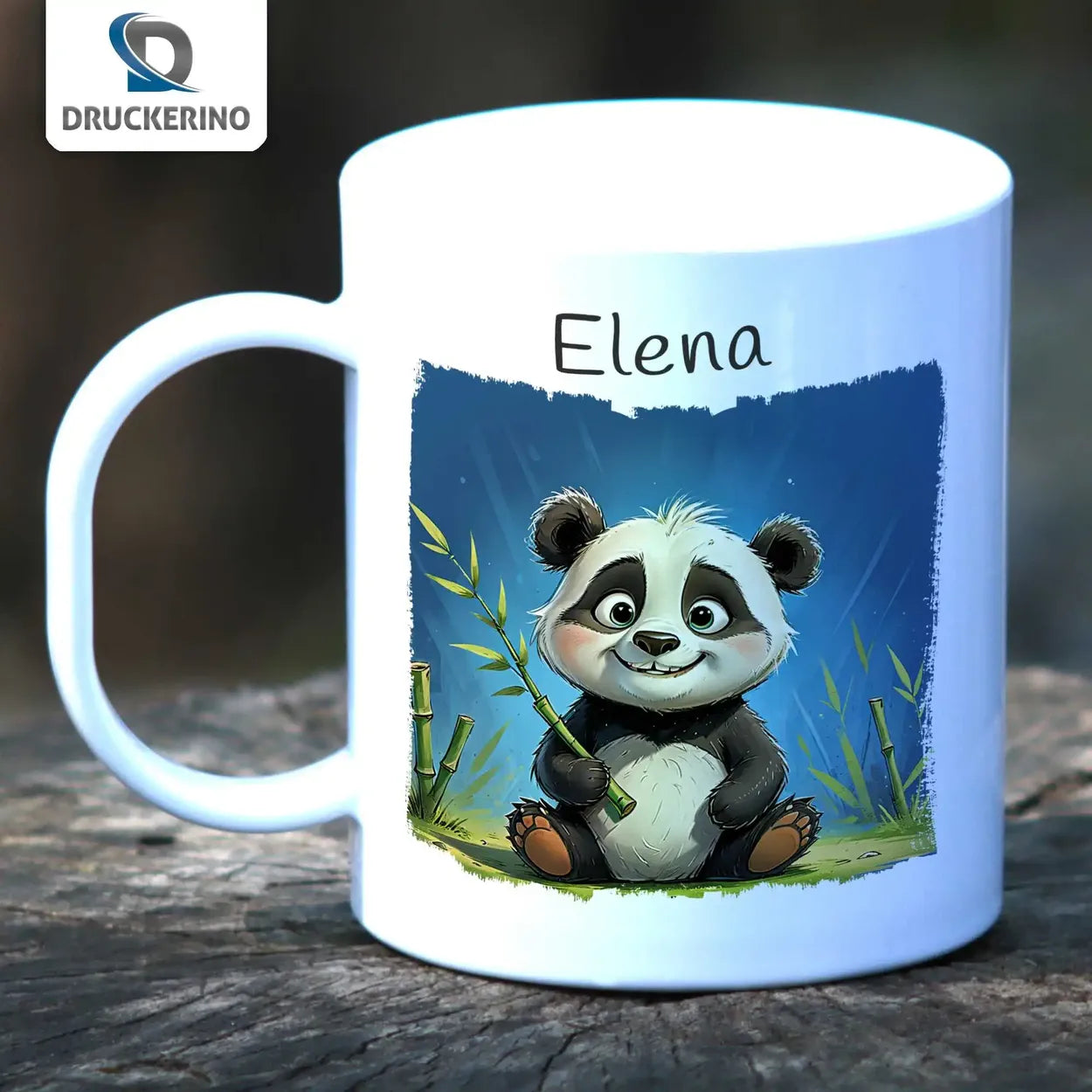 Tasse für Kinder | Pandastarker Zauber | personalisierte Kindertassen | Personalisierte Geschenke | 320ml  Geschenkidee Weihnachten