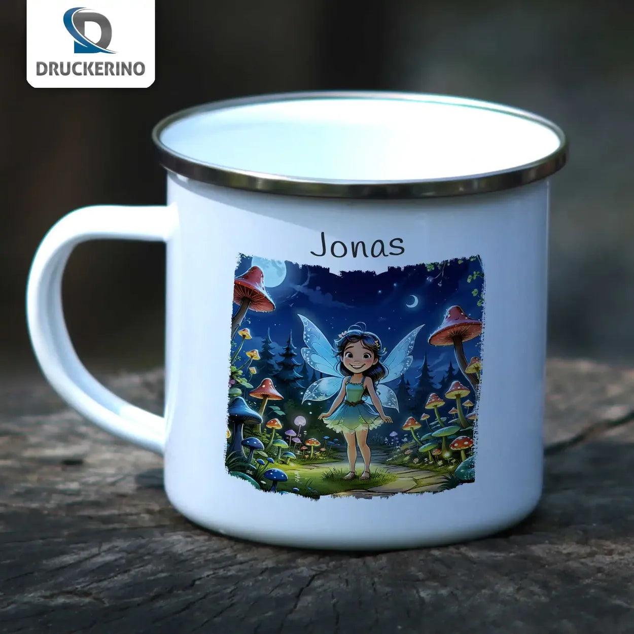 Personalisierte Tasse | Feenwald | Kindergeburtstag kleine Geschenke | Personalisierte Geschenke  Geschenkidee Weihnachten