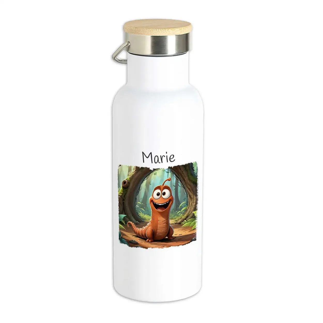 Trinkflasche Edelstahl Kinder | Waldabenteuer | Isolierflasche | Trinkflasche | 500ml  Geschenkidee Weihnachten