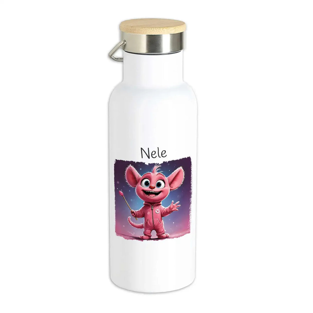 Personalisierte Kinder Trinkflasche | Sterntaler | Abschiedsgeschenke im Kindergarten | Trinkflasche | 500ml Thermoflasche Druckerino   