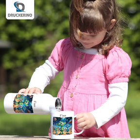 Tasse für Kinder personalisiert | Weltraumfreunde | personalisierte Kindertassen | Personalisierte Geschenke | 320ml  Geschenkidee Weihnachten