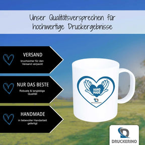 Personalisierte Tasse Kinder | Galoppfreude | personalisierbare Kindergeschenke | Kindertasse frei von BPA | 320ml  Geschenkidee Weihnachten