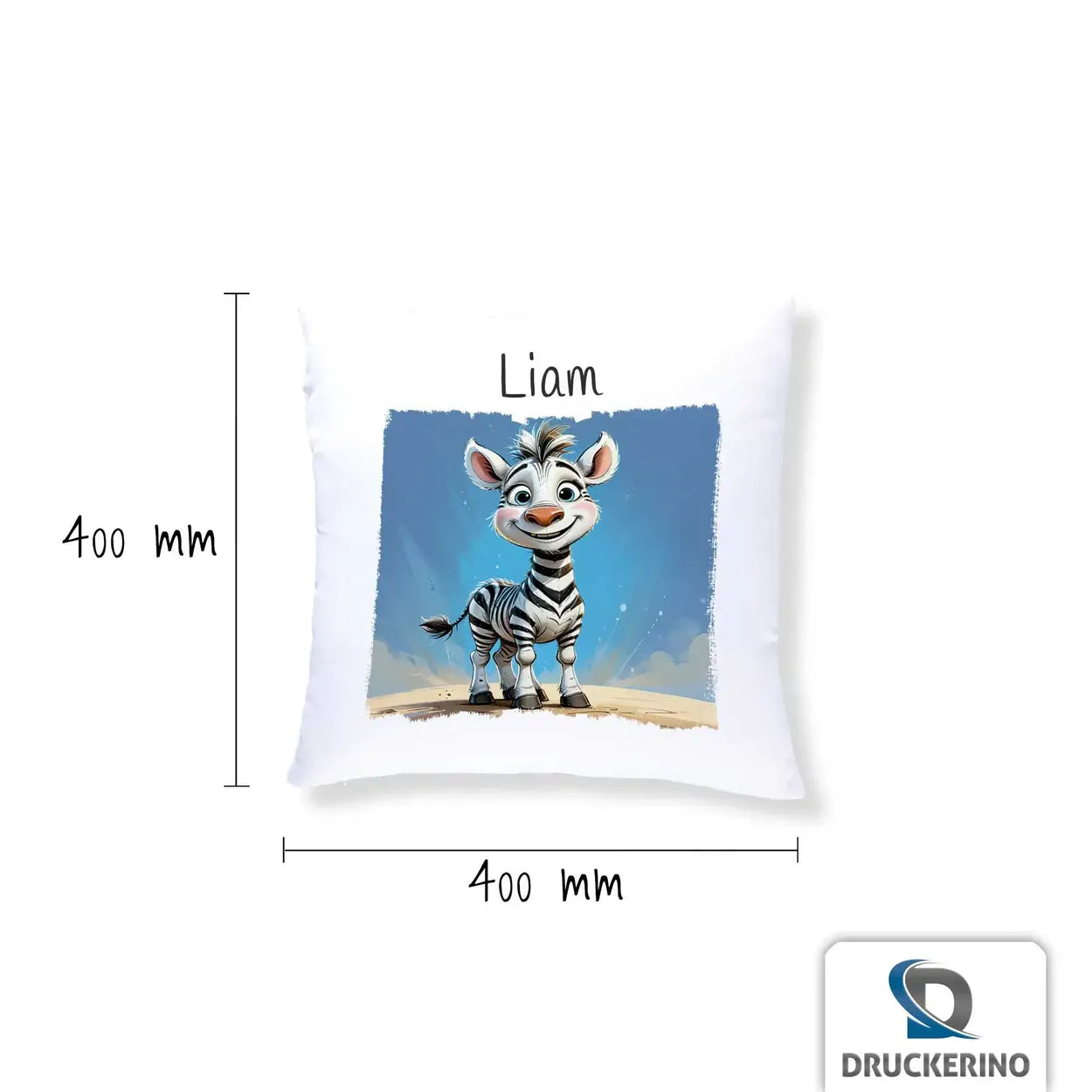 Kissen | Traumzebra | Kinderkissen mit Namen | personalisierte Geschenke Baby | 40x40 cm Geschenke