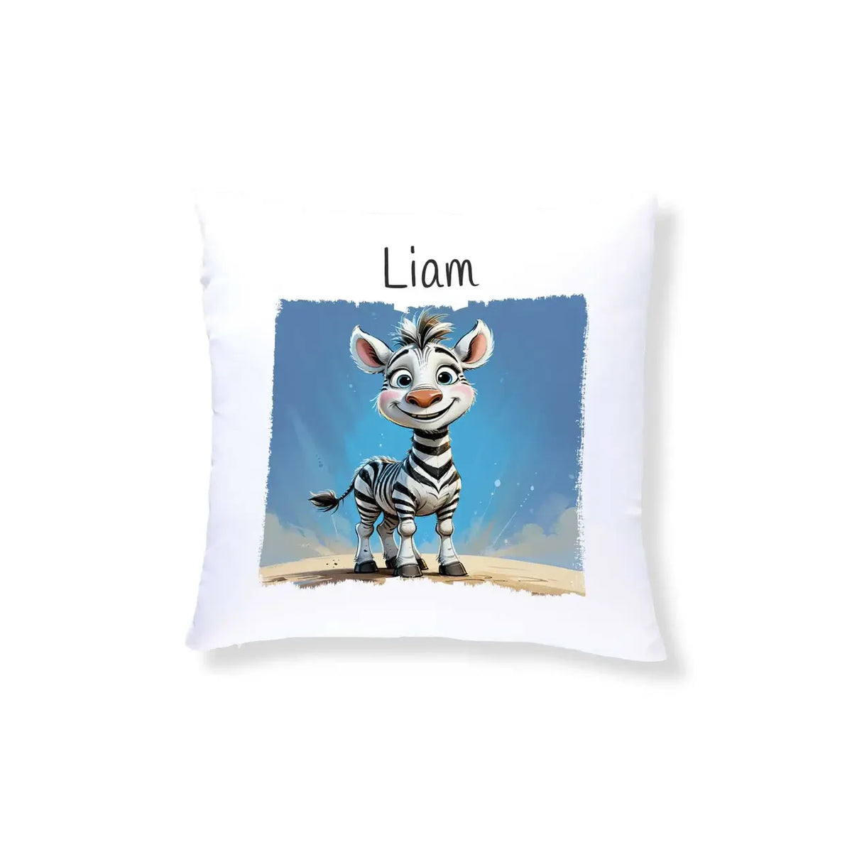 Kissen | Traumzebra | Kinderkissen mit Namen | personalisierte Geschenke Baby | 40x40 cm Kissen Druckerino   