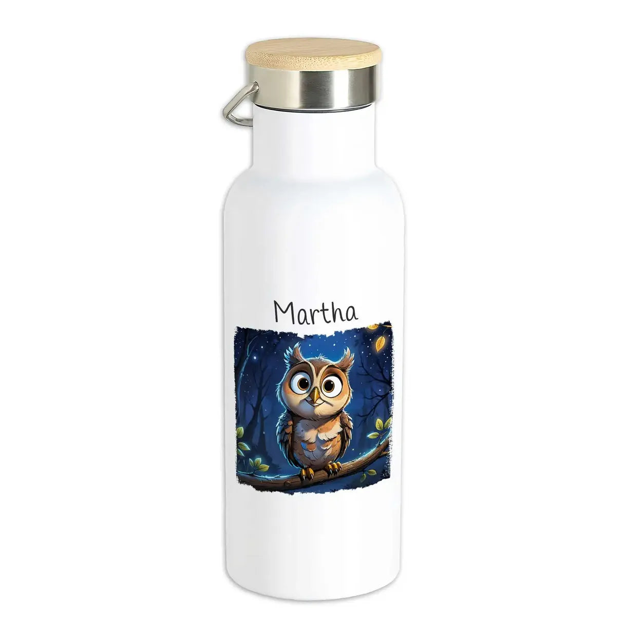 Personalisierte Trinkflasche | Waldgeflüster | Wasserflasche | Thermoflasche | 500ml  Geschenkidee Weihnachten