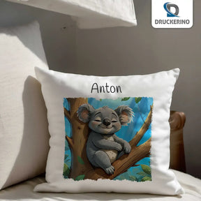 Kuschelkissen als Geschenk | Traumkoala | Kuschelkissen Kinder | Kindergeburtstag Geschenke | 40x40 cm Geschenkideen