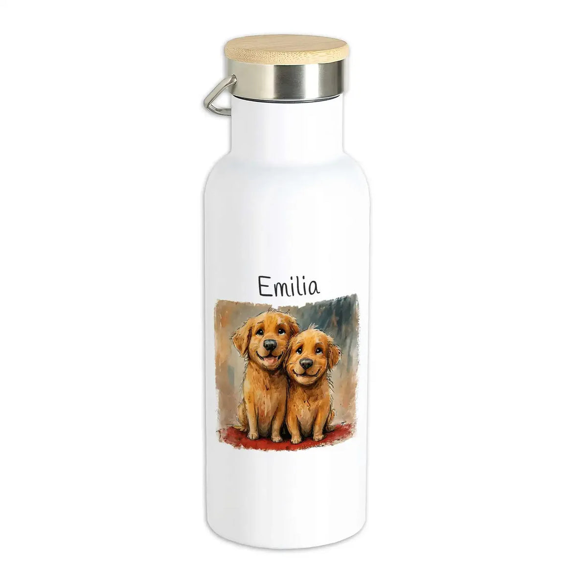 Personalisierte Trinkflasche | Weltenbummler | Wasserflasche | Thermoflasche | 500ml Thermoflasche Druckerino   