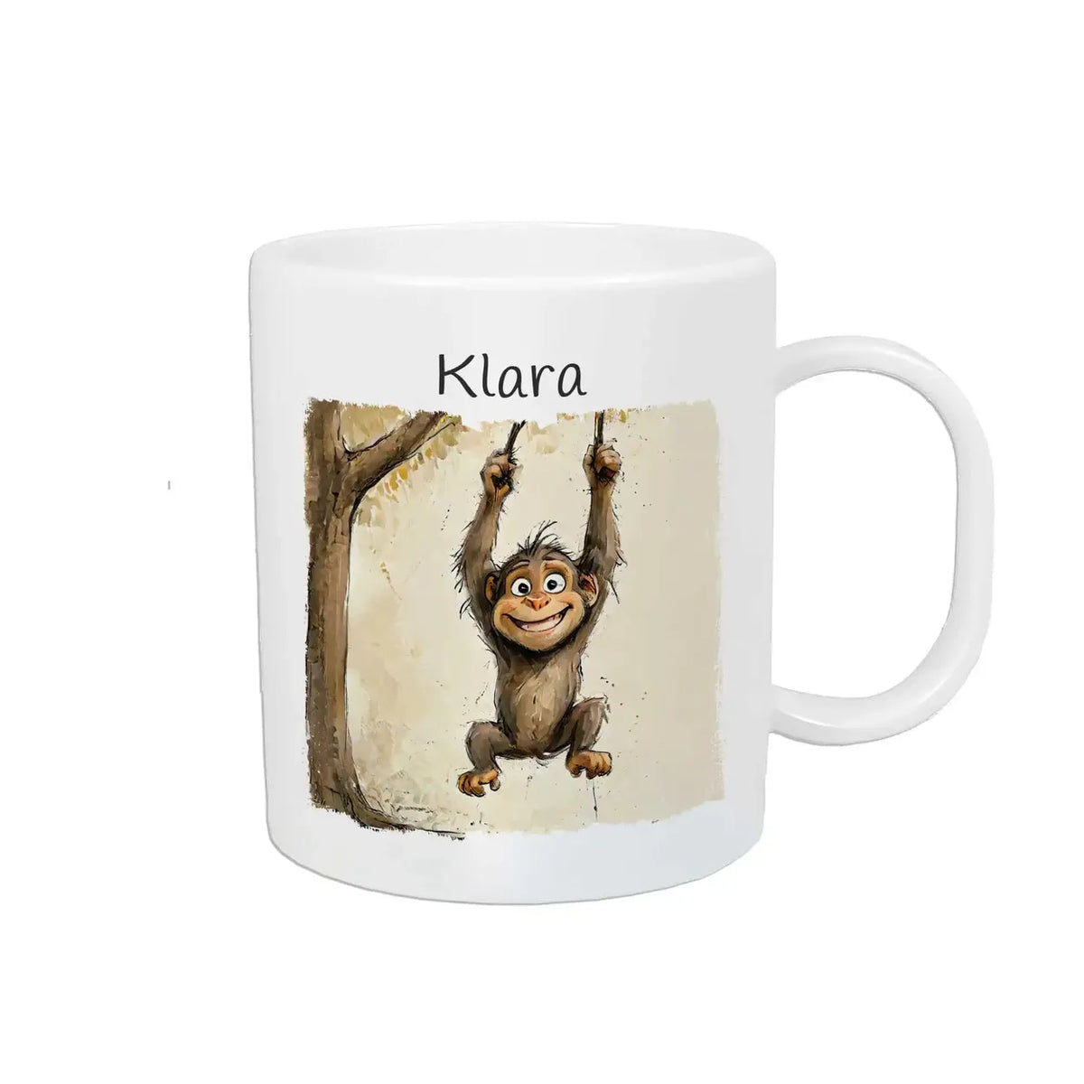 Tasse für Kinder | Klettermaxes Abenteuer | Einschulung Geschenk | Geschenk personalisiert | 320ml Kunststofftassen Druckerino   