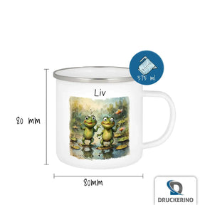 Personalisierte Tasse | Froschkönig-Abenteuer | Kindergeburtstag kleine Geschenke | Personalisierte Geschenke  Geschenkidee Weihnachten