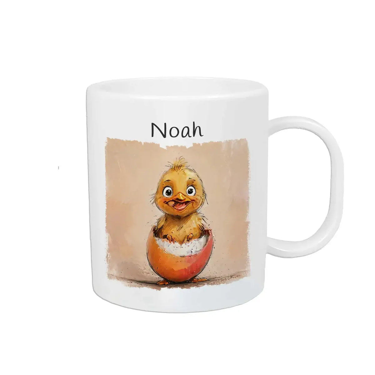 Tasse für Kinder | Kükenzauber | Einschulung Geschenk | Geschenk personalisiert | 320ml Kunststofftassen Druckerino   