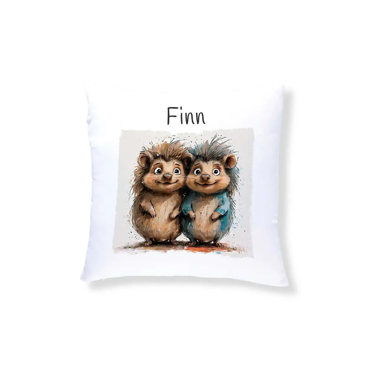 Kuschelkissen personalisiert | Kuschelwald | personalisierbare Kindergeschenke | Kissenhülle 40x40 | 40x40 cm Geschenkideen