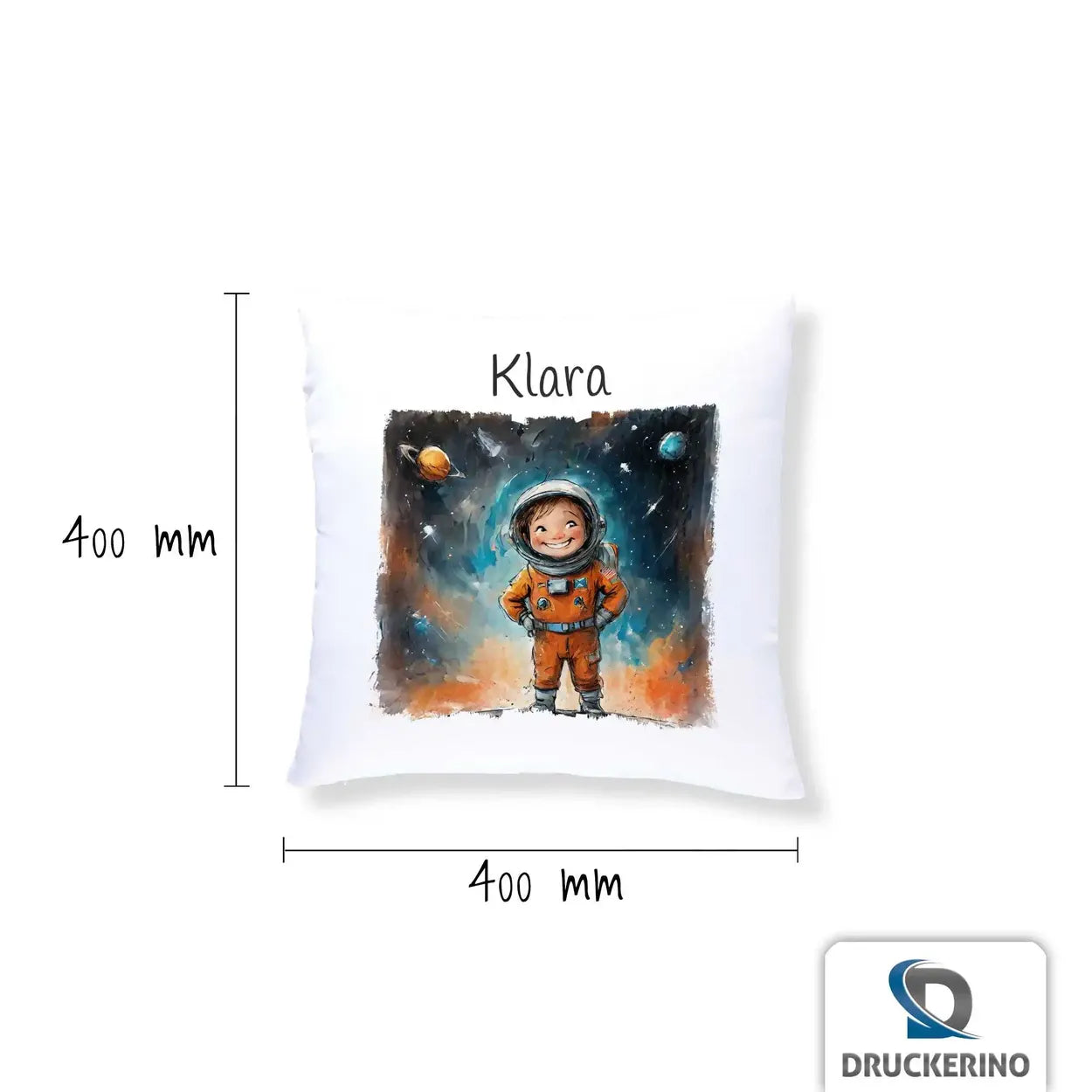 Kissen | Sternenabenteurer | Personalisierte Geschenke | Kindergeburtstag kleine Geschenke | 40x40 cm Kissen Druckerino   