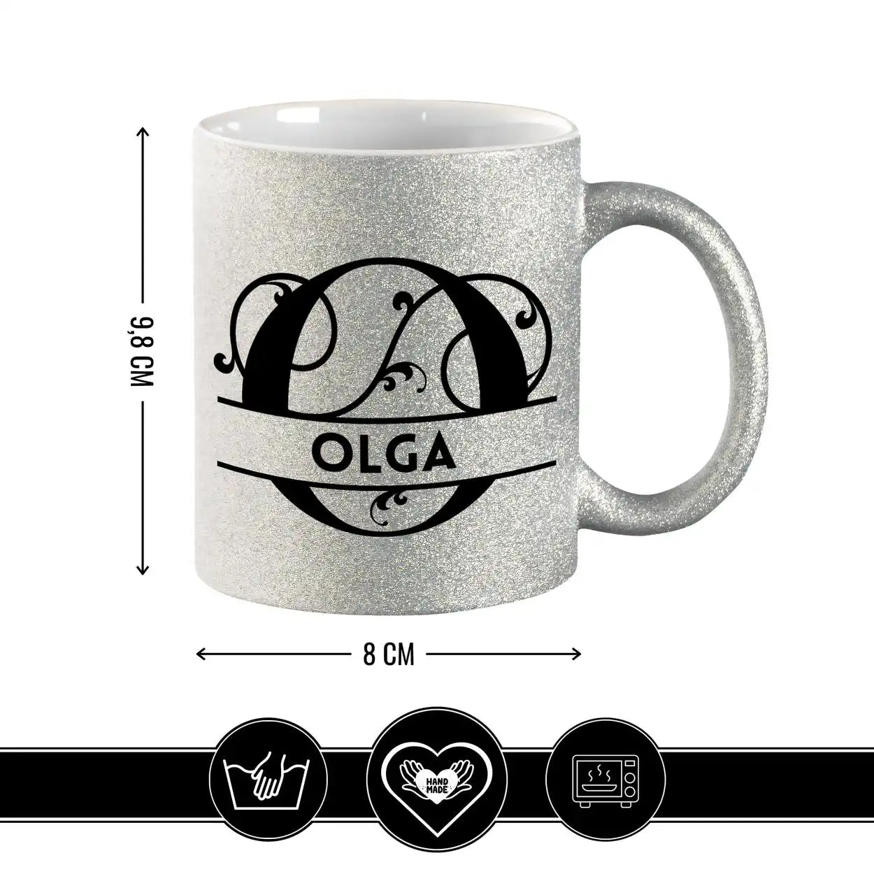 Personalisierte Tasse mit Namen | Buchstabe O Geschenkideen