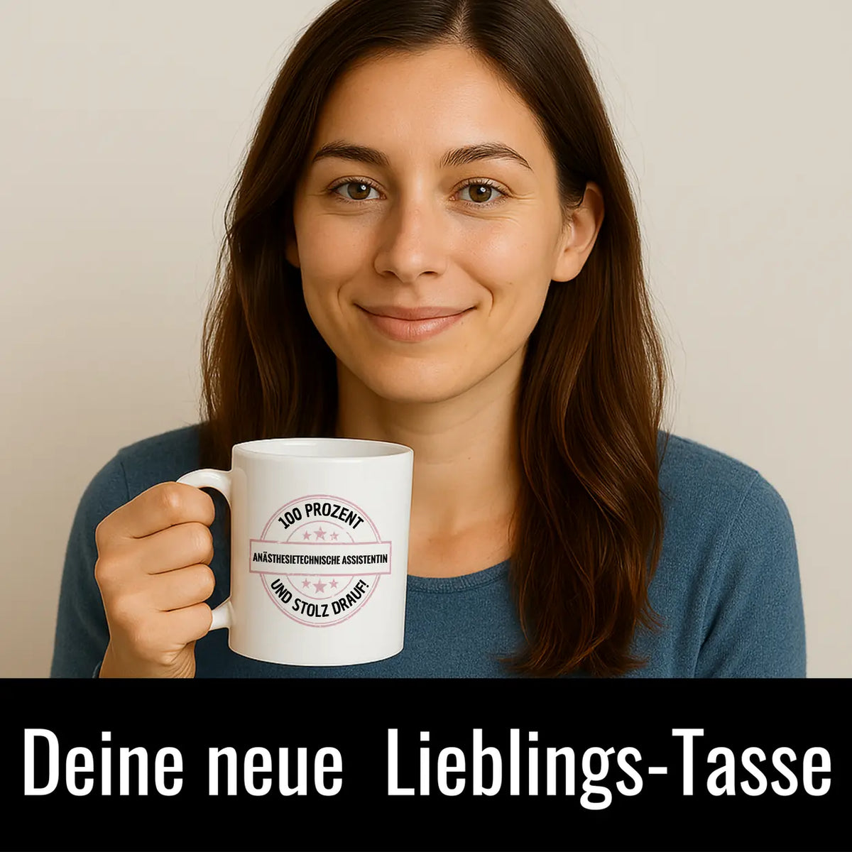 Anaesthesietechnische-Assistentin 100 Prozent Tasse