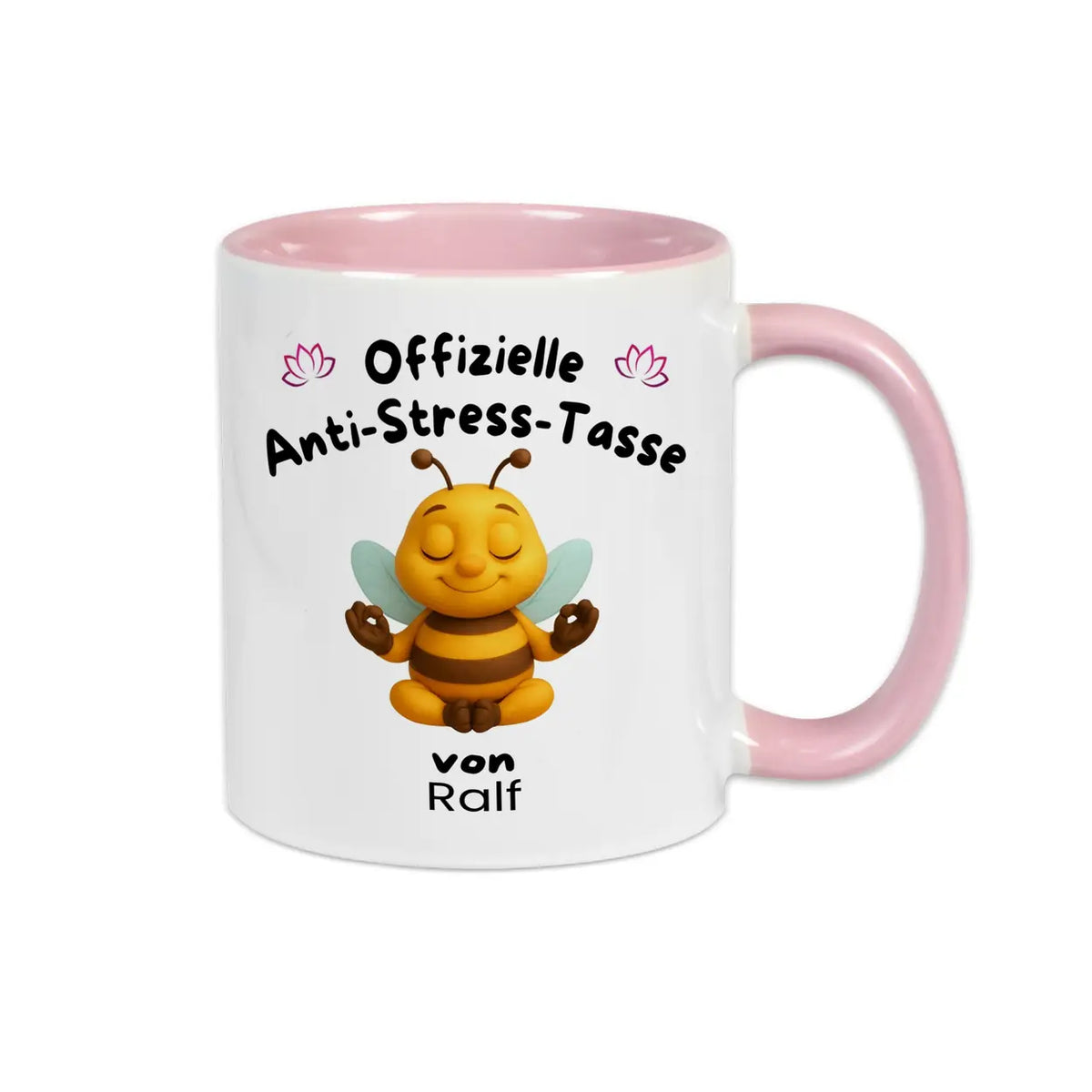 Anti Stress Tasse Yoga von Druckerino