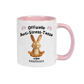 Anti Stress Tasse Yoga von Druckerino