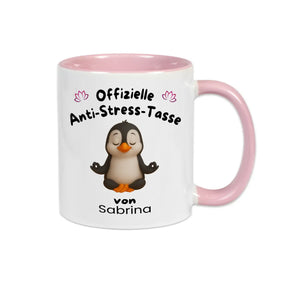 Anti Stress Tasse Yoga von Druckerino