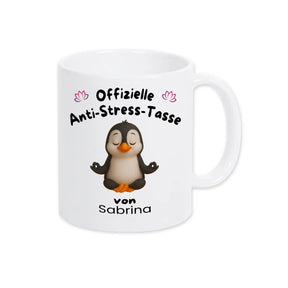 Anti Stress Tasse Yoga von Druckerino