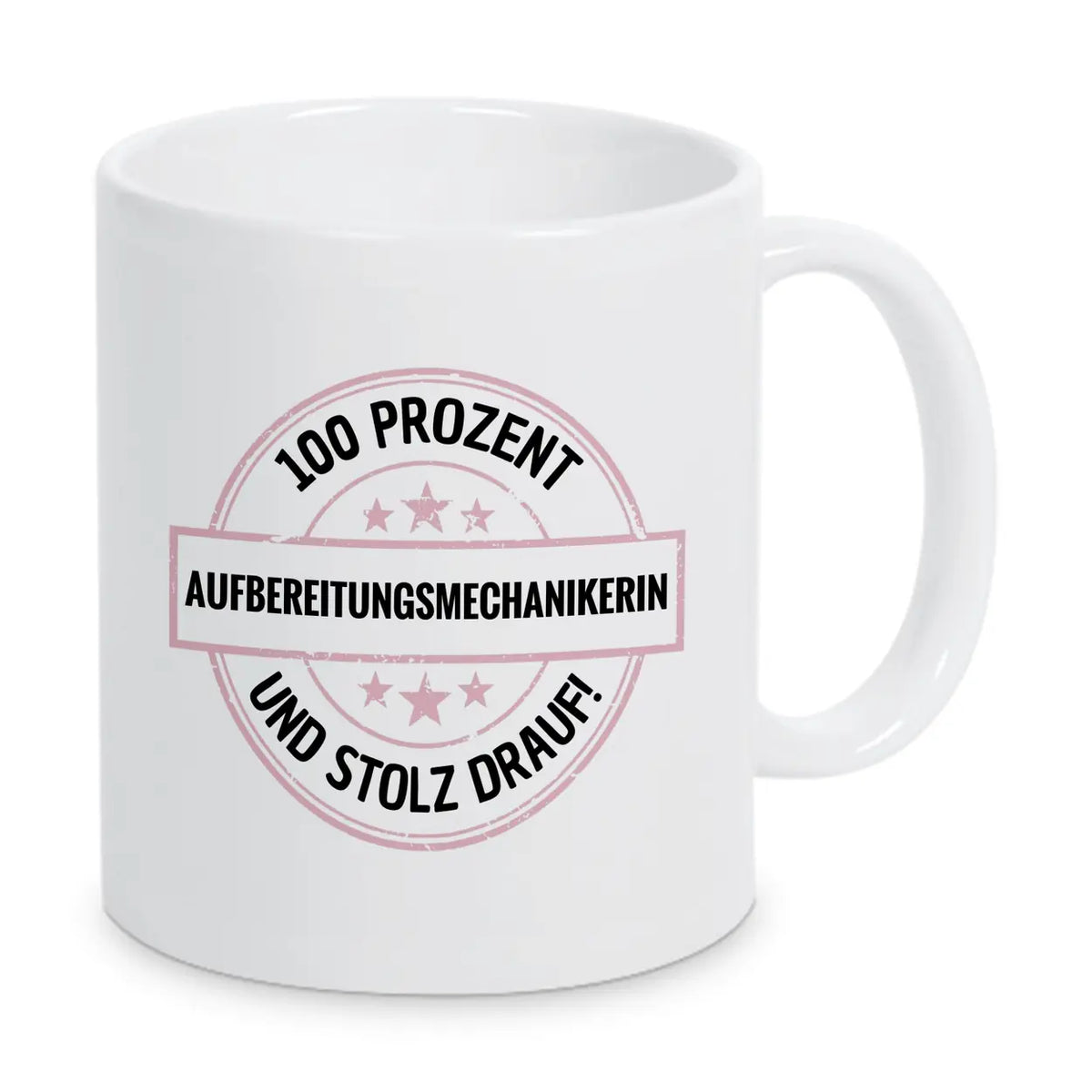 Aufbereitungsmechanikerin 100 Prozent Tasse