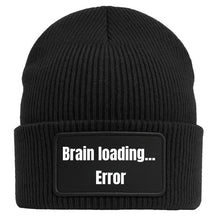 Mütze Beanie | Brain loading | Error