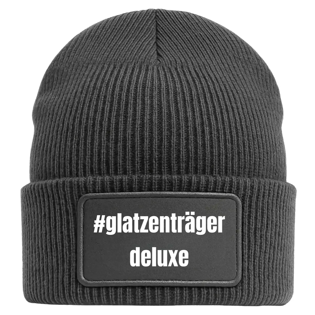 Beanie Mütze Glatzenträger Deluxe Wichtelgeschenk Geschenkidee