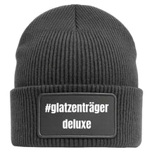 Beanie Mütze Glatzenträger Deluxe Wichtelgeschenk Geschenkidee