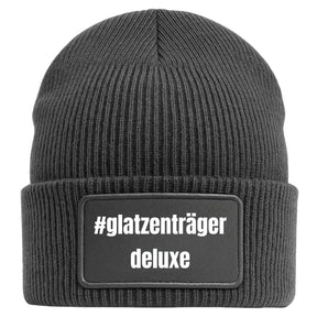 Beanie Mütze Glatzenträger Deluxe Wichtelgeschenk Geschenkidee