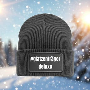 Beanie Mütze Glatzenträger Deluxe Wichtelgeschenk Geschenkidee