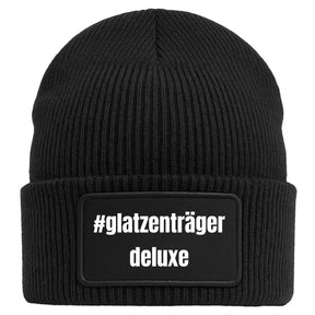 Beanie Mütze Glatzenträger Deluxe Wichtelgeschenk Geschenkidee
