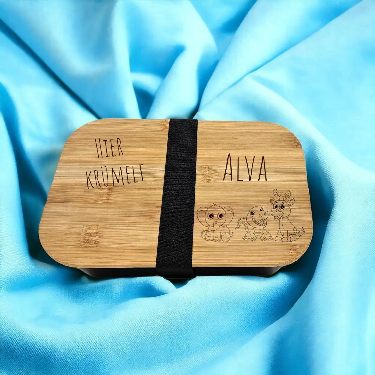 Eurofoto Brotdose Mit Namen Luis Und Motiv Mit Wal Für Jungen | Brotbox