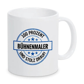 Bühnmaler 100 Prozent Tasse - Druckerino