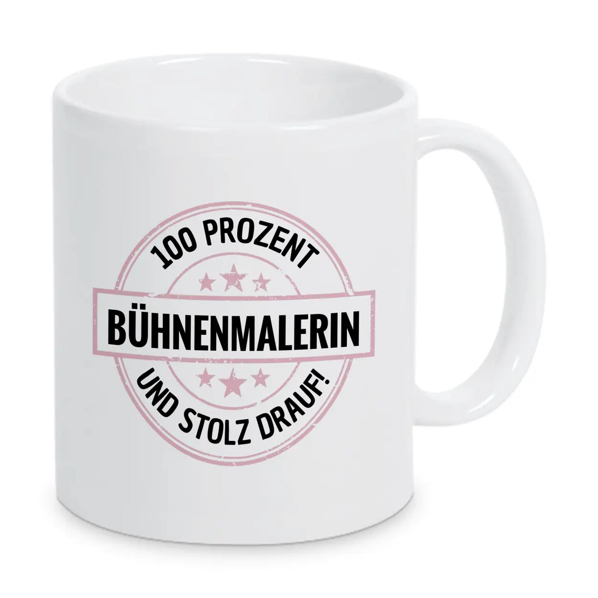 Bühnenmalerin 100 Prozent Tasse - Druckerino