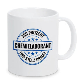 Chemielaborant 100 Prozent Tasse - Druckerino