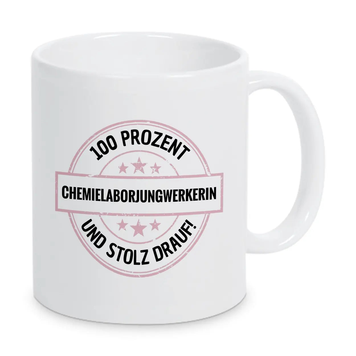 Chemielaborjungwerkerin 100 Prozent Tasse - Druckerino