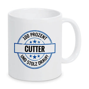 Cutter 100 Prozent Tasse - Druckerino