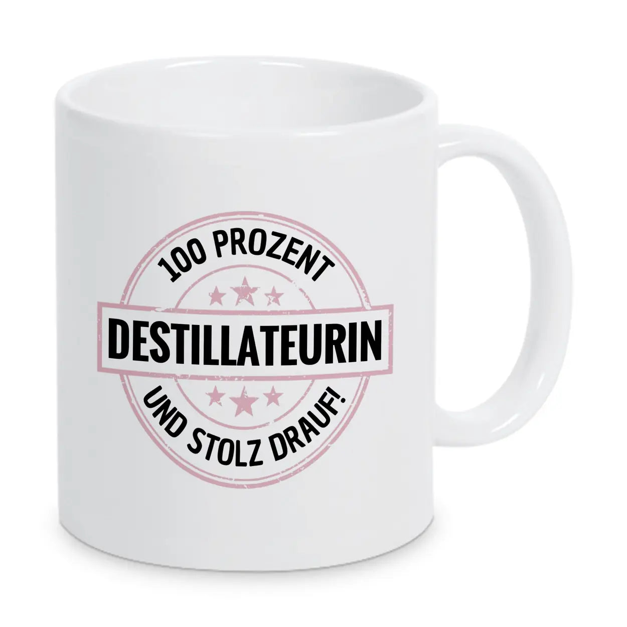 Destillateurin 100 Prozent Tasse - Druckerino
