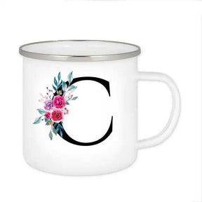Emaille Tasse mit Namen | Motiv 2 | Cara - Druckerino
