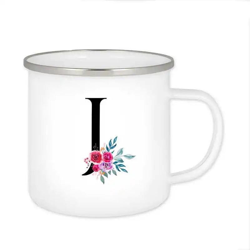Emaille Tasse mit Namen | Motiv 2 | Jascha - Druckerino