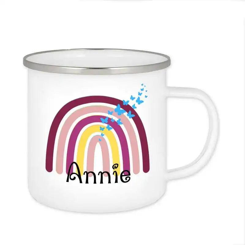 Emaille Tasse mit Namen | Motiv 4 | Annie - Druckerino