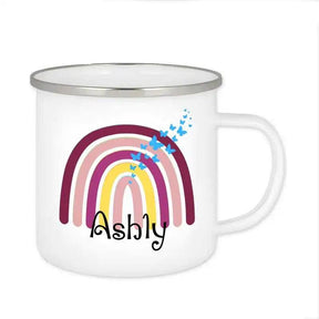 Emaille Tasse mit Namen | Motiv 4 | Ashly - Druckerino